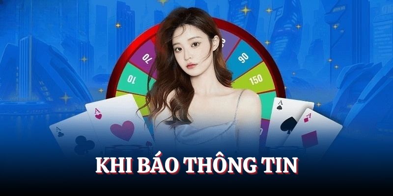 Khai báo thông tin thanh toán trên trang chủ